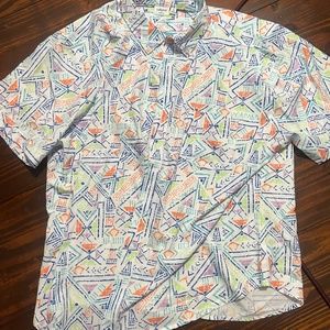 Mens XXL NWT Cabana by Crown & Ivy stretchy Native Design
